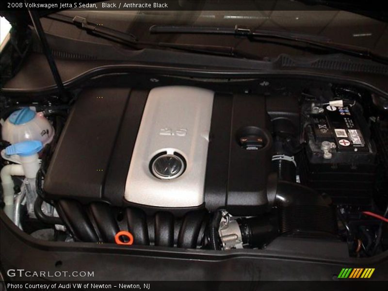 Black / Anthracite Black 2008 Volkswagen Jetta S Sedan