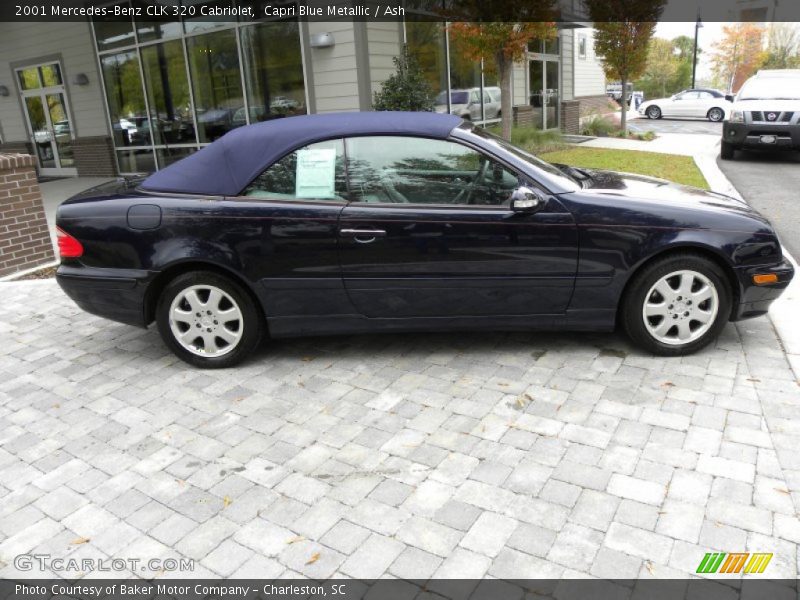  2001 CLK 320 Cabriolet Capri Blue Metallic