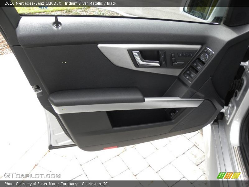 Iridium Silver Metallic / Black 2010 Mercedes-Benz GLK 350