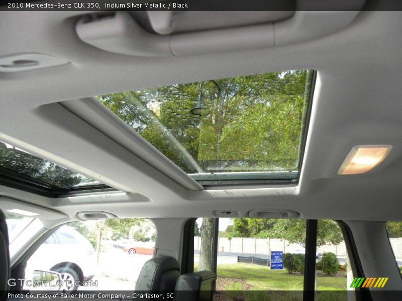 Iridium Silver Metallic / Black 2010 Mercedes-Benz GLK 350