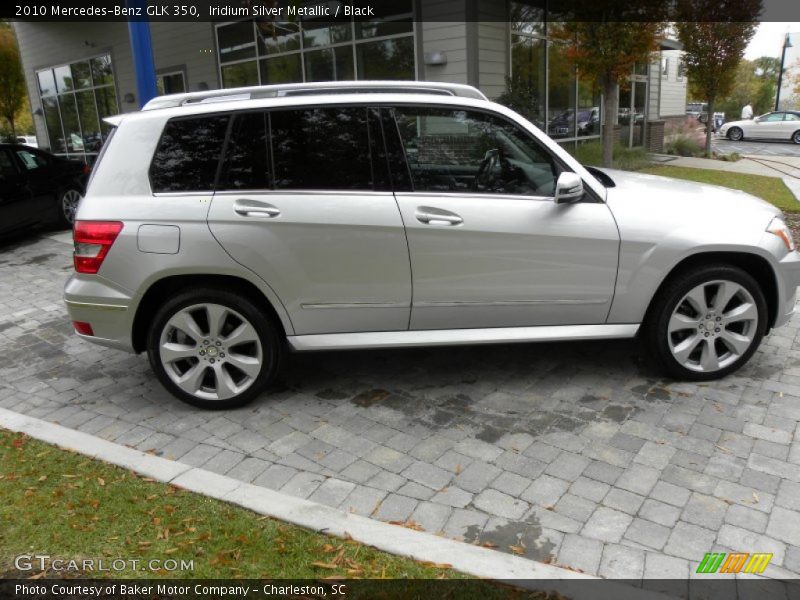 Iridium Silver Metallic / Black 2010 Mercedes-Benz GLK 350