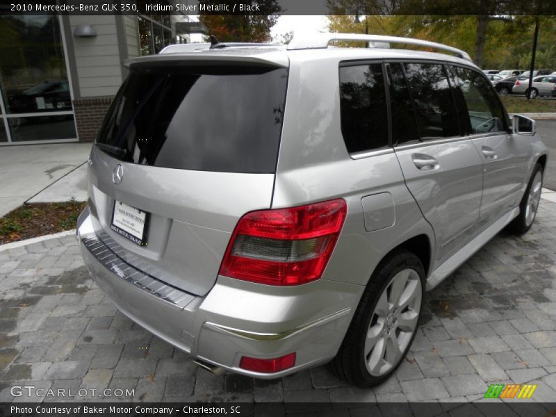 Iridium Silver Metallic / Black 2010 Mercedes-Benz GLK 350