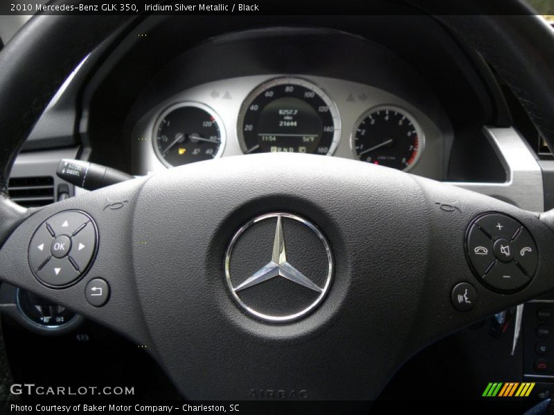 Iridium Silver Metallic / Black 2010 Mercedes-Benz GLK 350