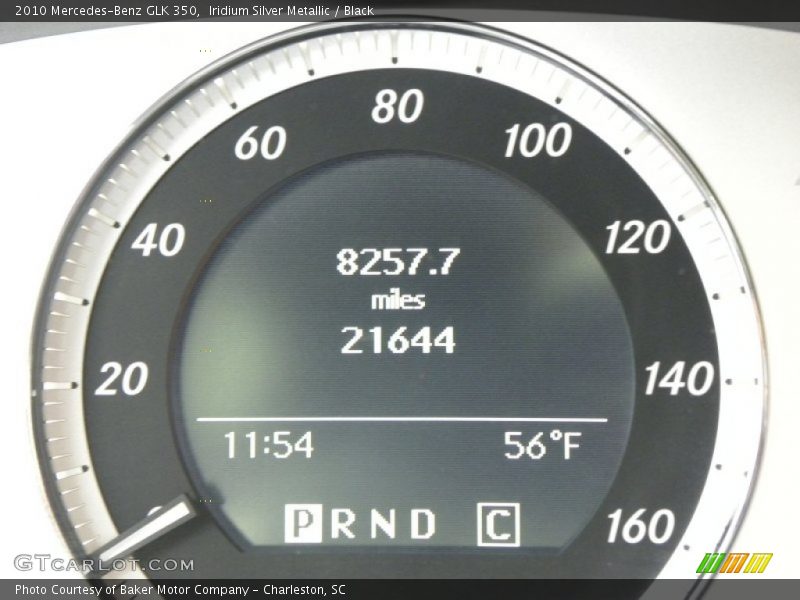 Iridium Silver Metallic / Black 2010 Mercedes-Benz GLK 350
