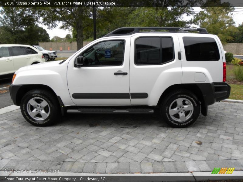 Avalanche White / Desert/Graphite 2006 Nissan Xterra S 4x4