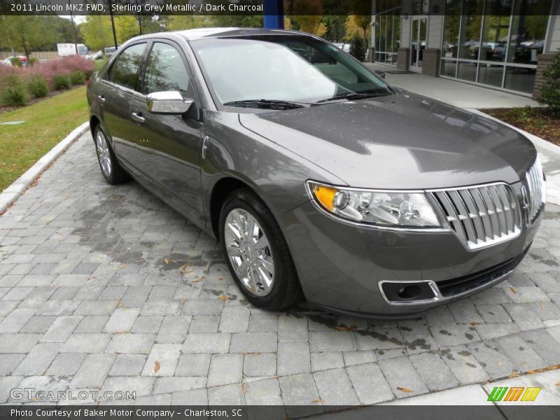 Sterling Grey Metallic / Dark Charcoal 2011 Lincoln MKZ FWD