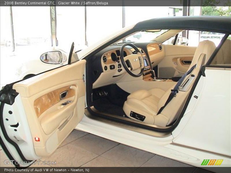  2008 Continental GTC  Saffron/Beluga Interior