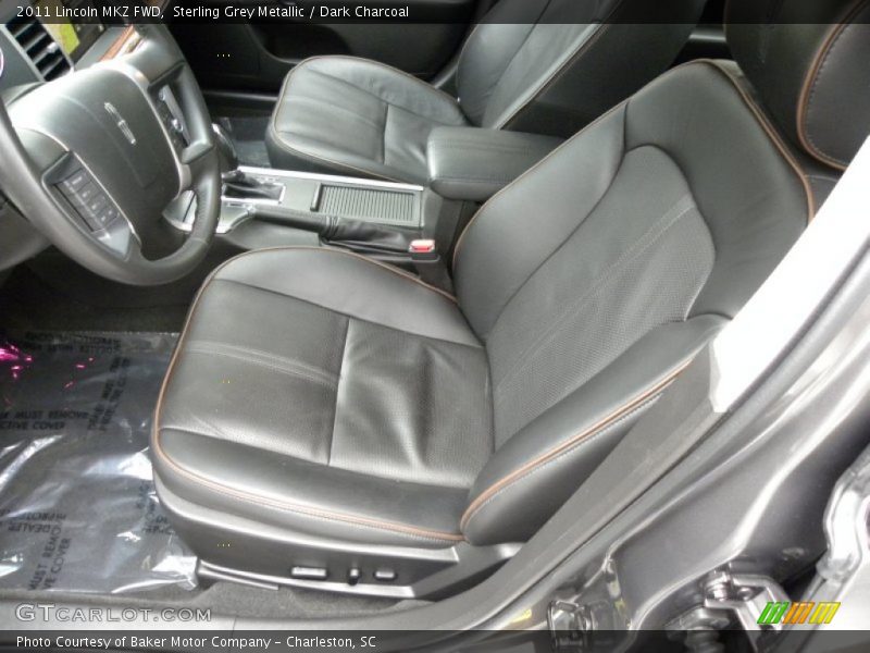 Sterling Grey Metallic / Dark Charcoal 2011 Lincoln MKZ FWD