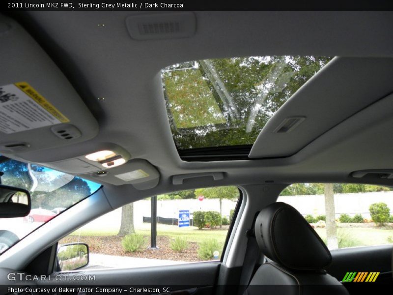 Sterling Grey Metallic / Dark Charcoal 2011 Lincoln MKZ FWD