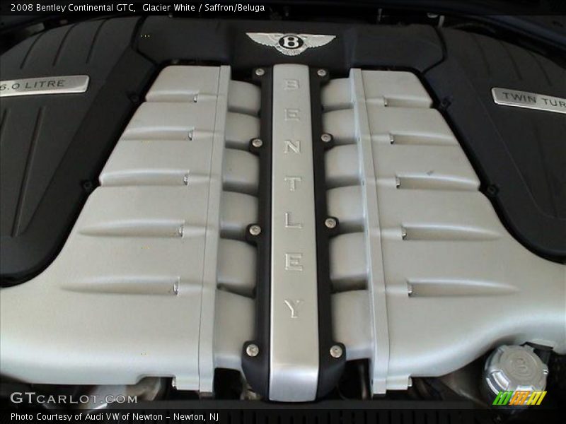  2008 Continental GTC  Engine - 6.0L Twin-Turbocharged DOHC 48V VVT W12