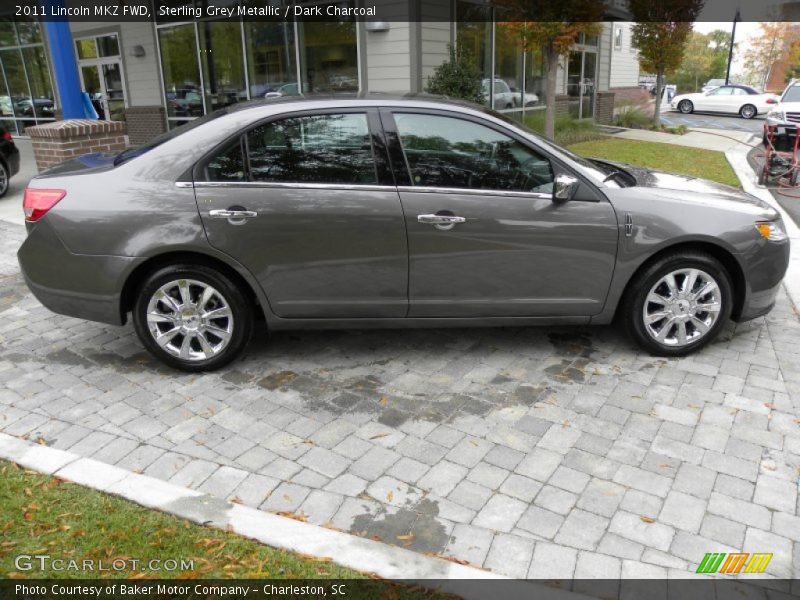 Sterling Grey Metallic / Dark Charcoal 2011 Lincoln MKZ FWD