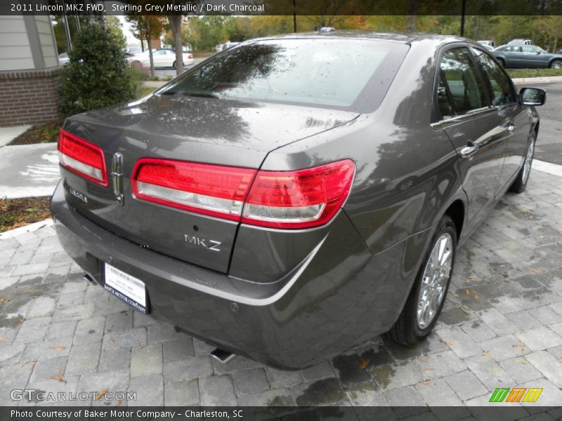 Sterling Grey Metallic / Dark Charcoal 2011 Lincoln MKZ FWD