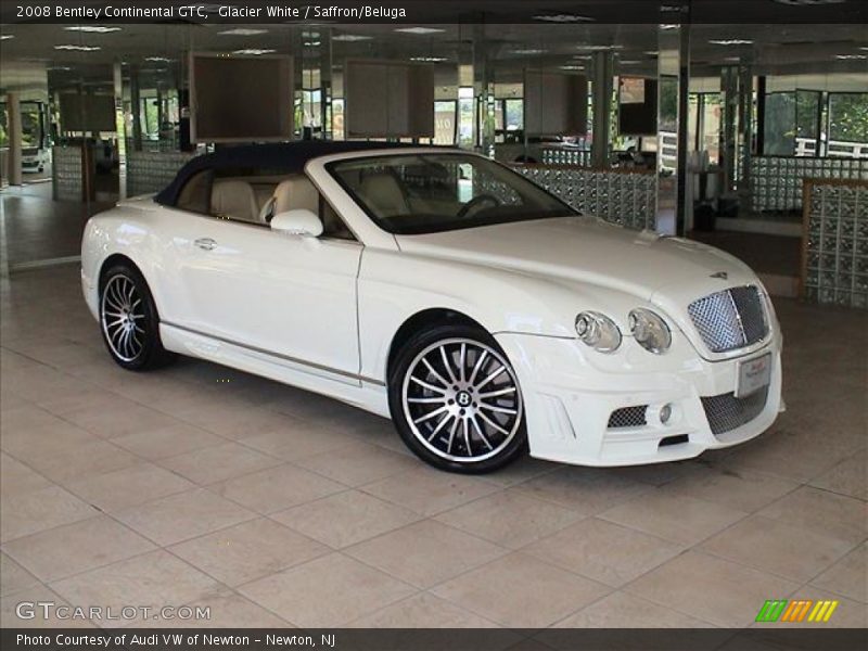 Glacier White / Saffron/Beluga 2008 Bentley Continental GTC