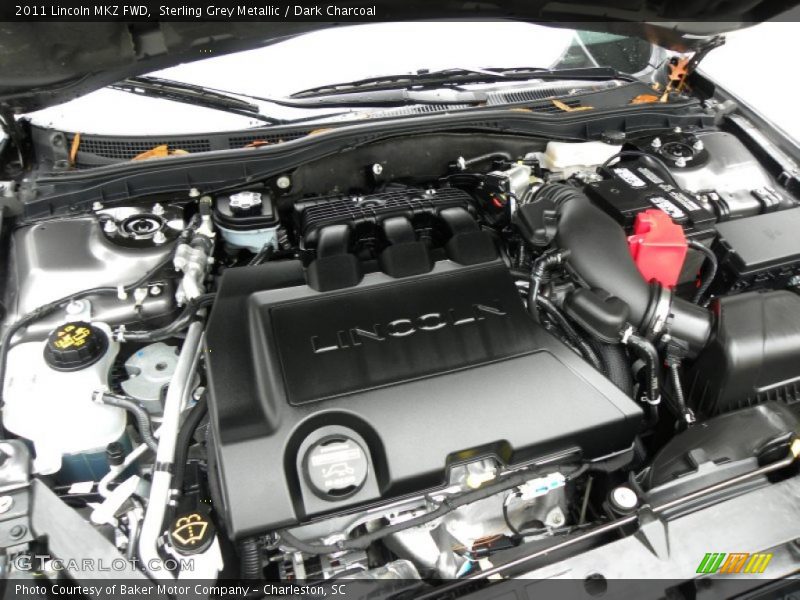 Sterling Grey Metallic / Dark Charcoal 2011 Lincoln MKZ FWD