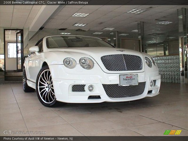 Glacier White / Saffron/Beluga 2008 Bentley Continental GTC
