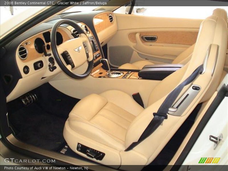 Glacier White / Saffron/Beluga 2008 Bentley Continental GTC