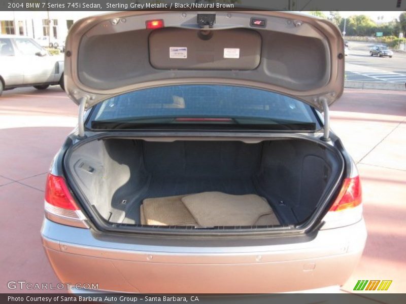  2004 7 Series 745i Sedan Trunk