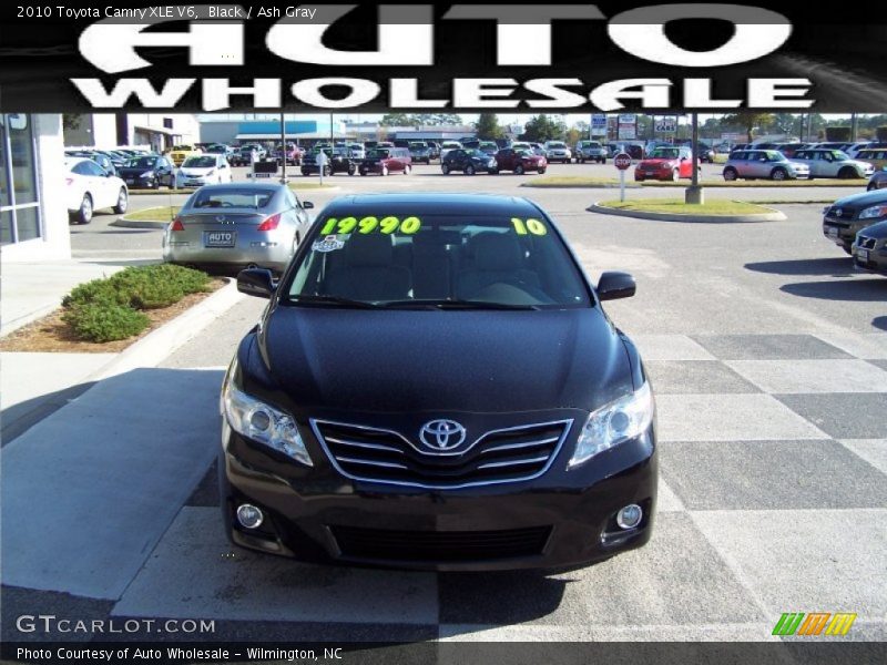 Black / Ash Gray 2010 Toyota Camry XLE V6