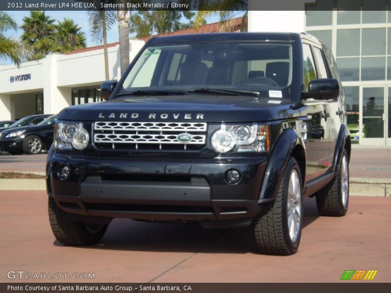  2012 LR4 HSE LUX Santorini Black Metallic