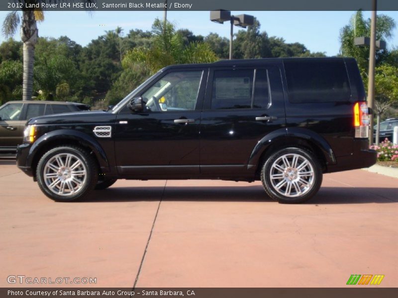  2012 LR4 HSE LUX Santorini Black Metallic
