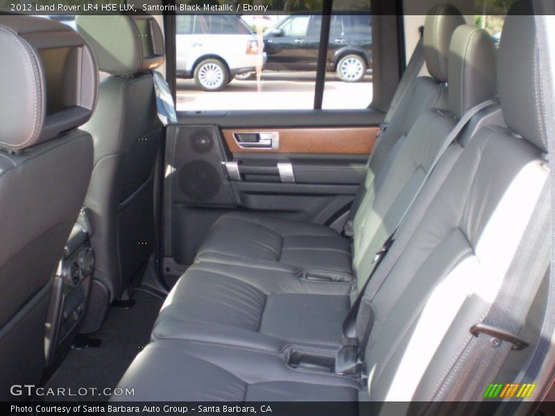  2012 LR4 HSE LUX Ebony Interior