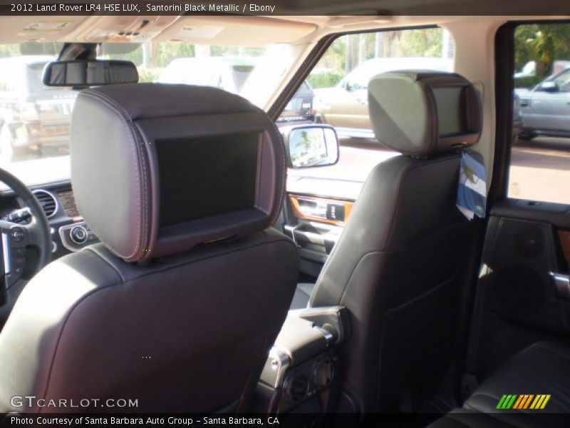  2012 LR4 HSE LUX Ebony Interior