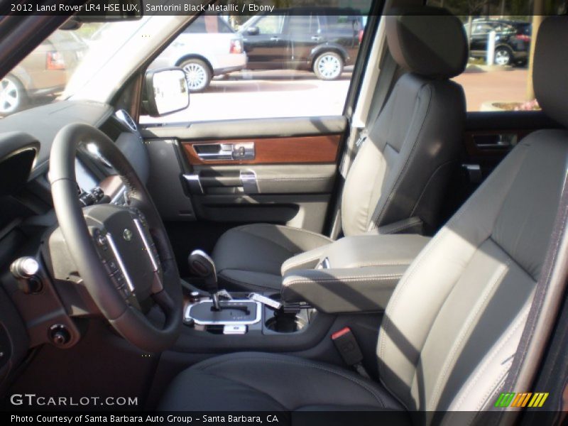 2012 LR4 HSE LUX Ebony Interior