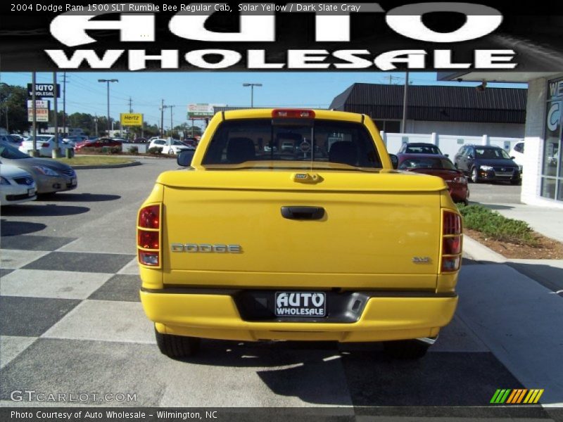 Solar Yellow / Dark Slate Gray 2004 Dodge Ram 1500 SLT Rumble Bee Regular Cab