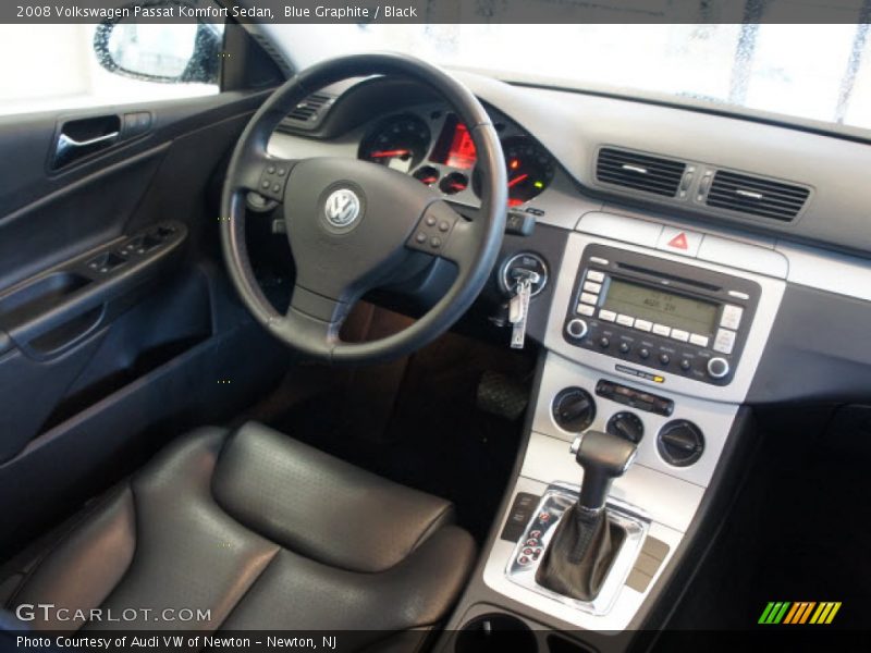 Blue Graphite / Black 2008 Volkswagen Passat Komfort Sedan