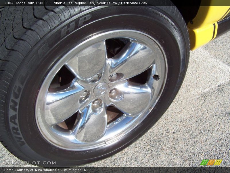 Solar Yellow / Dark Slate Gray 2004 Dodge Ram 1500 SLT Rumble Bee Regular Cab