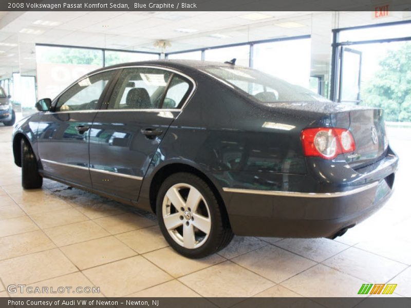 Blue Graphite / Black 2008 Volkswagen Passat Komfort Sedan