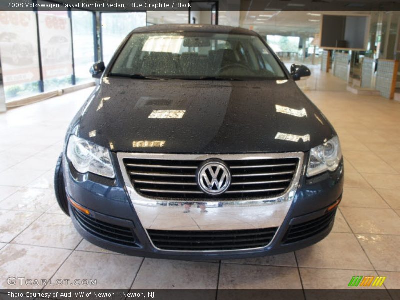 Blue Graphite / Black 2008 Volkswagen Passat Komfort Sedan