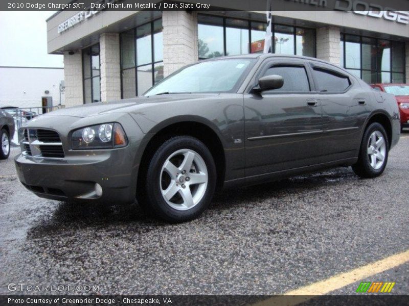 Dark Titanium Metallic / Dark Slate Gray 2010 Dodge Charger SXT