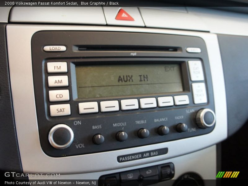 Blue Graphite / Black 2008 Volkswagen Passat Komfort Sedan