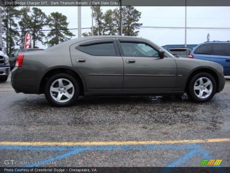 Dark Titanium Metallic / Dark Slate Gray 2010 Dodge Charger SXT