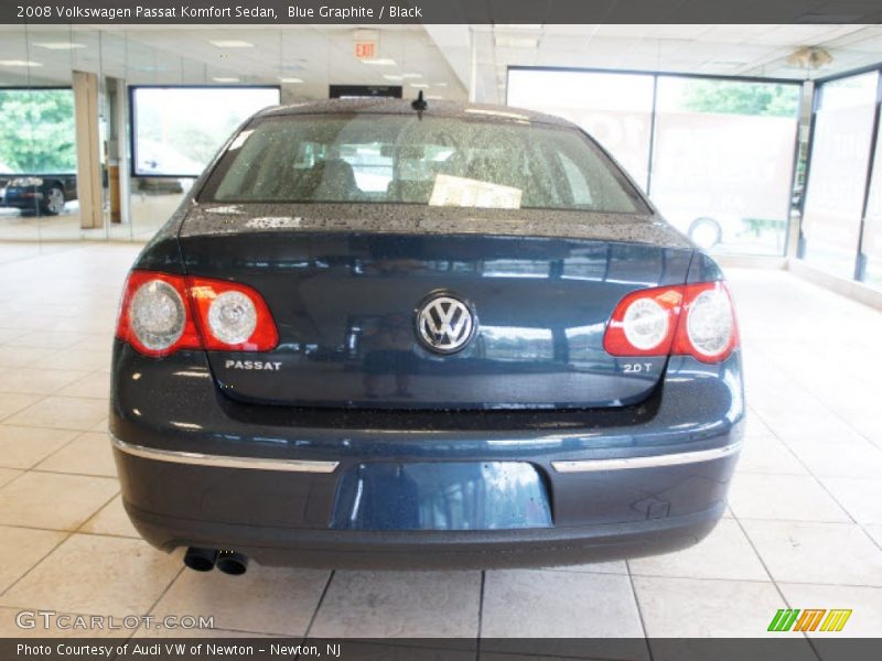 Blue Graphite / Black 2008 Volkswagen Passat Komfort Sedan