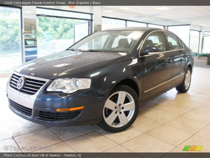 Blue Graphite / Black 2008 Volkswagen Passat Komfort Sedan