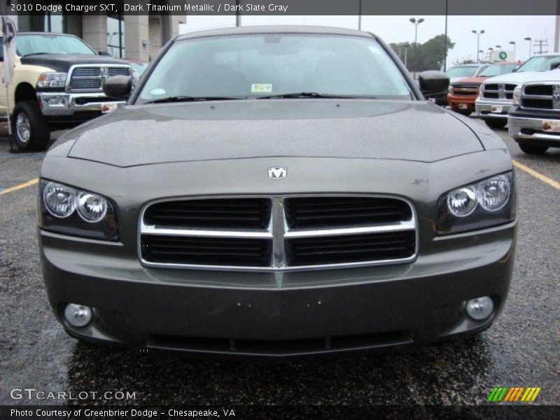 Dark Titanium Metallic / Dark Slate Gray 2010 Dodge Charger SXT