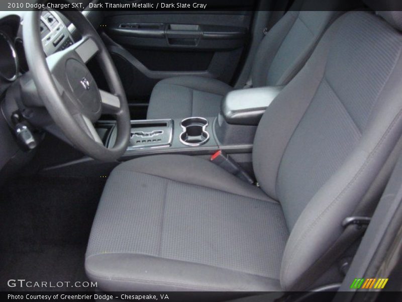 Dark Titanium Metallic / Dark Slate Gray 2010 Dodge Charger SXT