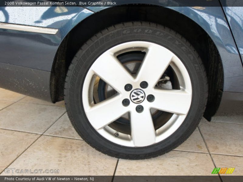 Blue Graphite / Black 2008 Volkswagen Passat Komfort Sedan