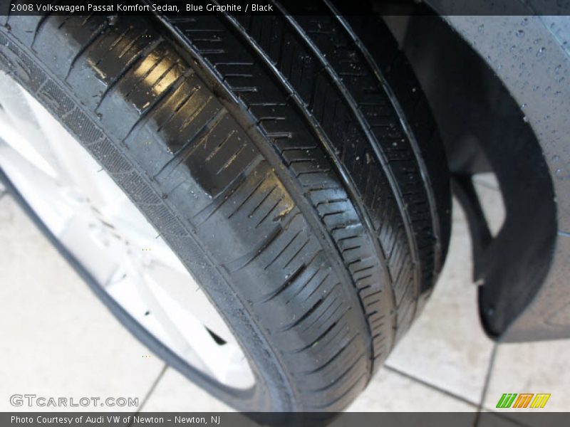 Blue Graphite / Black 2008 Volkswagen Passat Komfort Sedan