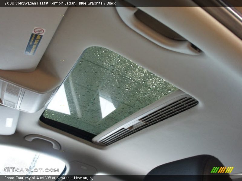 Blue Graphite / Black 2008 Volkswagen Passat Komfort Sedan