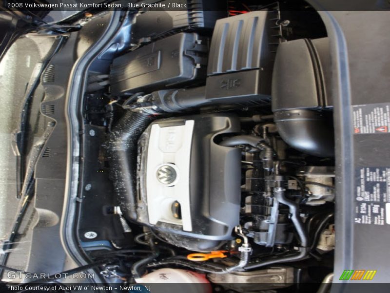 Blue Graphite / Black 2008 Volkswagen Passat Komfort Sedan
