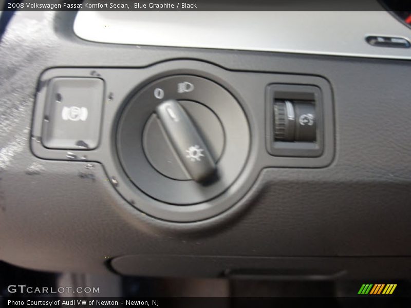 Blue Graphite / Black 2008 Volkswagen Passat Komfort Sedan