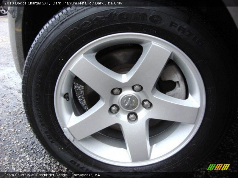 Dark Titanium Metallic / Dark Slate Gray 2010 Dodge Charger SXT