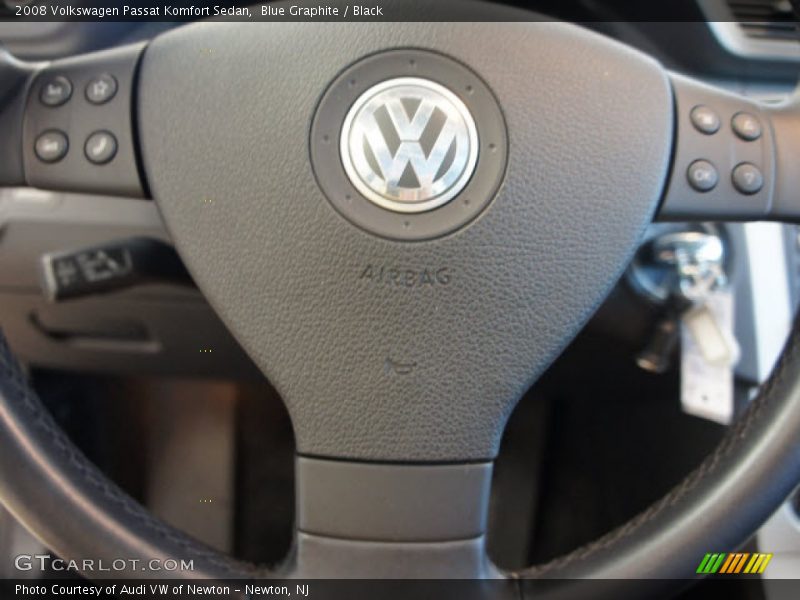 Blue Graphite / Black 2008 Volkswagen Passat Komfort Sedan