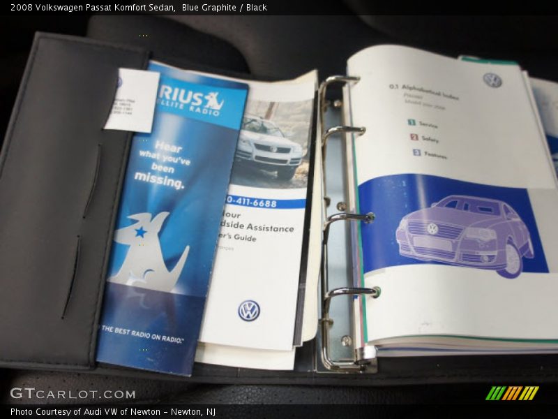 Blue Graphite / Black 2008 Volkswagen Passat Komfort Sedan