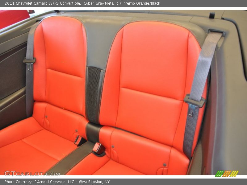  2011 Camaro SS/RS Convertible Inferno Orange/Black Interior