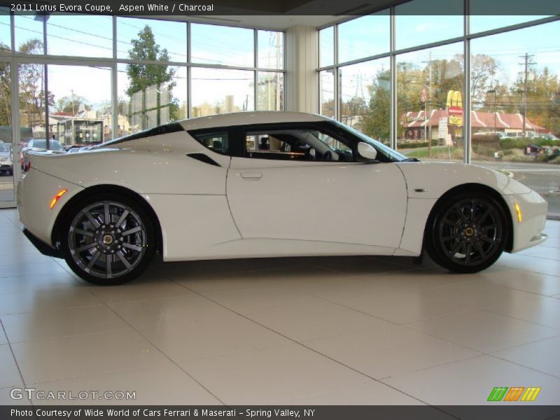  2011 Evora Coupe Aspen White