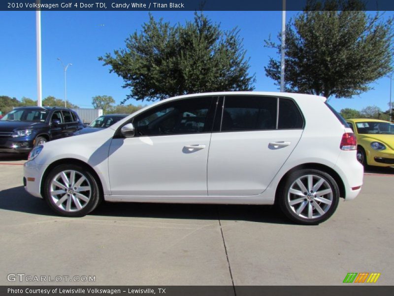  2010 Golf 4 Door TDI Candy White